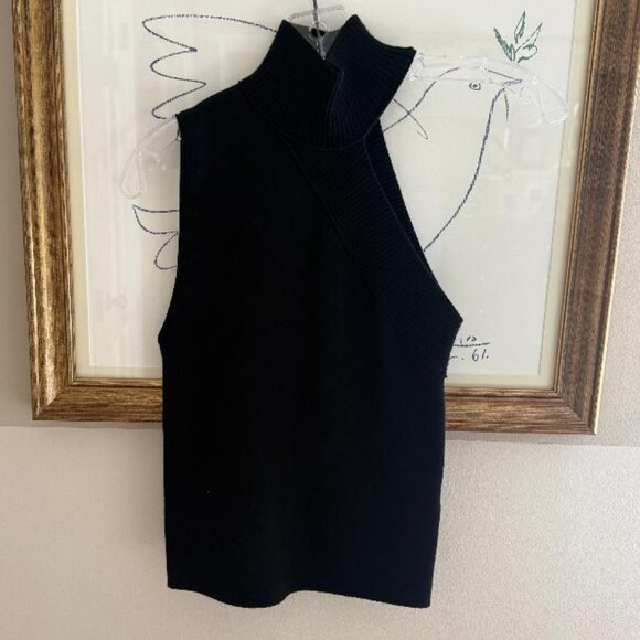 Alice + Olivia Asymmetric Sleeveless Sweater size S - Picture 1 of 1